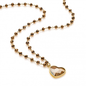 Collana in Argento con cristalli